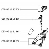 Avant de poignée (repère CS-00114033)
