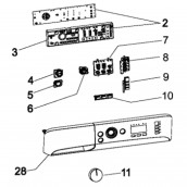 Touche on/off (repère 4) Touche on/off (repère 4)