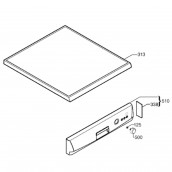 Bouton (repère 500) d'origine