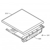 Couvercle dessus (repère 313)