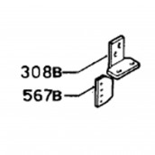 Charnière inférieure (repère 308b)