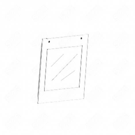 VITRE EXTÉRIEURE          -         596X465 MM FOUR, CUISINIÈRE - 210442941