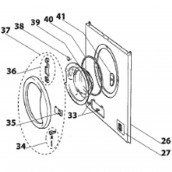 Charnière de hublot (repère 36)