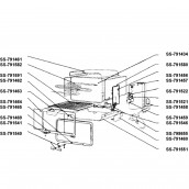 Balconnet à bouteilles (repère SS-791546)