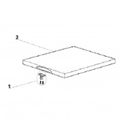 Crochet de porte (repère 1) Crochet de porte (repère 1)