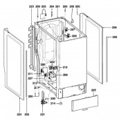 Cordon secteur (repère 205)