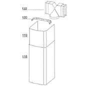 Cheminée,inférieur Rep 118 hotte