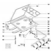 Tube alim gaz arg (repère 175)