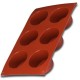 MOULE À MUFFINS EN SILICONE 6 EMPREINTES DIAM. 6CM HAUT. 4CM D'ORIGINE MACHINE À PAIN - 481281729404