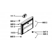 Poignée de porte (repère 110 0)