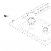 Support charnière repère 167C