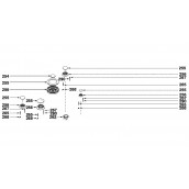 Thermocouple l 600mm (repère 290)