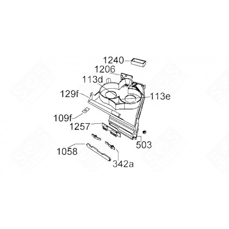 MODULE PROGRAMMÉ (REPÈRE 1206) HOTTE - 49010884