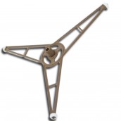 Support plateau à roulettes