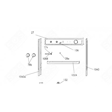 MANETTE AVANT 06/23 FOUR, CUISINIÈRE - 44002722