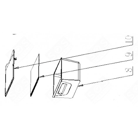 CLAYETTE, ÉTAGÈRE FRIGO, RÉFRIGÉRATEUR, CONGÉLATEUR - 377A50