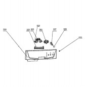 Bouton de programmation (repère 2951)