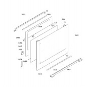 Vitre de façade (repère 410)