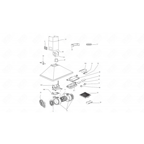 MODULE DE  COMMANDE (REPÈRE 41) HOTTE - G364185