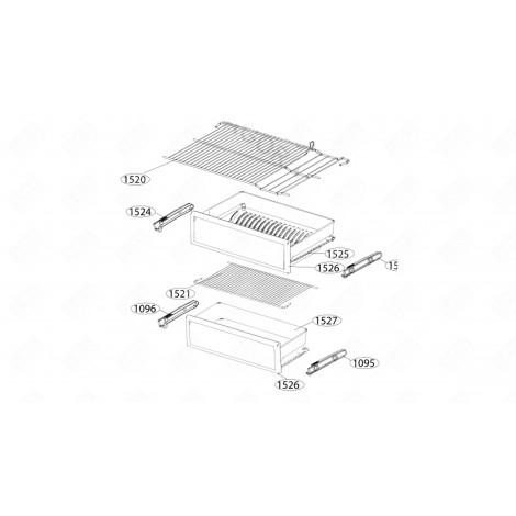 BALCONNET FRIGO, RÉFRIGÉRATEUR, CONGÉLATEUR - 4869090100
