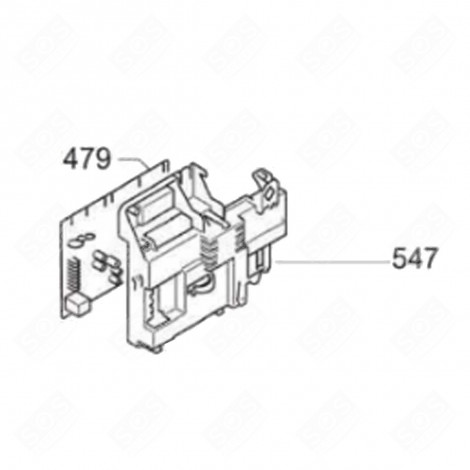 CARTE ÉLECTRONIQUE, MODULE PROGRAMMÉ REPÈRE 479 MACHINE À LAVER, LAVE-LINGE - 49035860 