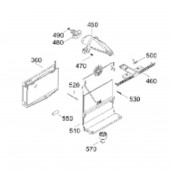 Evaporateur a lamelles (repère 360)