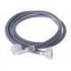 TUYAU D'ARRIVÉE D'EAU UNIVERSEL LIVRÉ SANS JOINTS AVEC RACCORDS DROIT X COUDÉ (L1500MM 3/4 F X 3/4 C) MACHINE À LAVER, LAVE-LINGE - 92250869, 481953028936