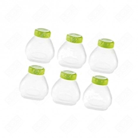 LOT DE 6 BOUTEILLES POUR YAOURT À BOIRE YAOURTIÈRE - XF102032