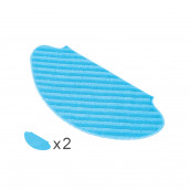 Serpillères bleues x2