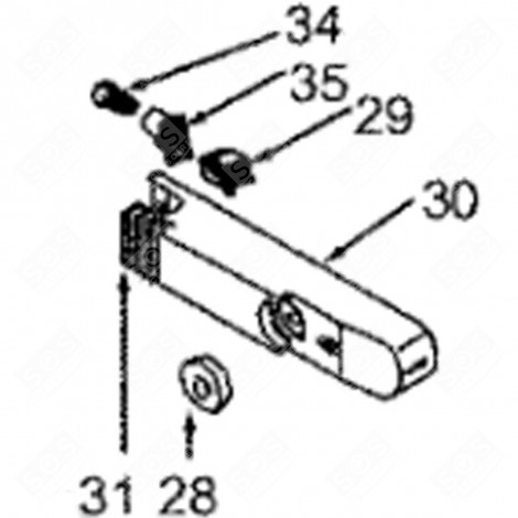 DOUILLE LAMPE (REPÈRE 35) FRIGO, RÉFRIGÉRATEUR, CONGÉLATEUR - 46X4285