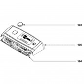 Carte de commande (repère 164)