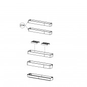 Balconnet de porte ( repère 214 )  562X830X580 mm