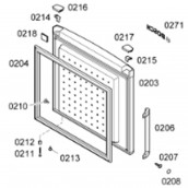 Porte de congélateur (0203)