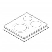 Dessus vitro d'origine