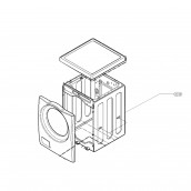 Cabinet assemblé (repère A100)