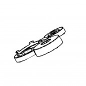 Socle supérieur NESPRESSO U&MILK