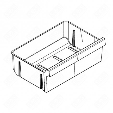 TIROIR DE RÉFRIGÉRATEUR FRIGO, RÉFRIGÉRATEUR, CONGÉLATEUR - 4666040100