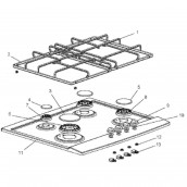 Chapeau bruleur (repère 3)