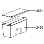 Bac à légume (repère 2420) d'origine