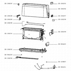 Compartiment cuisson (repère SS-208291)