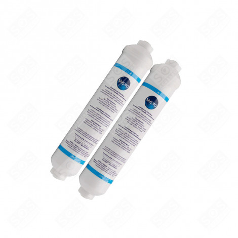 LOT DE 2 CARTOUCHE FILTRE À EAU WPRO USC100 FRIGO, RÉFRIGÉRATEUR, CONGÉLATEUR - 481281718629, 484000008553