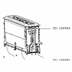 Compartiment cuisson (repère SS-188984)