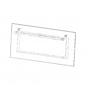 Vitre de porte extérieure