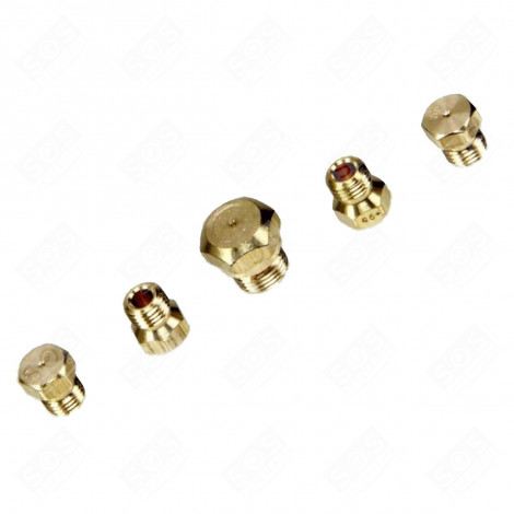 KIT INJECTEURS, GICLEURS GAZ BUTANE FOUR, CUISINIÈRE - 0910590