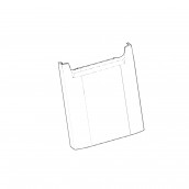 Porte bomber blanche repère 10 d'origine