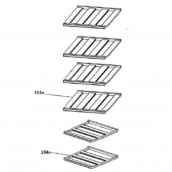 Grille supérieure (repère 152a)