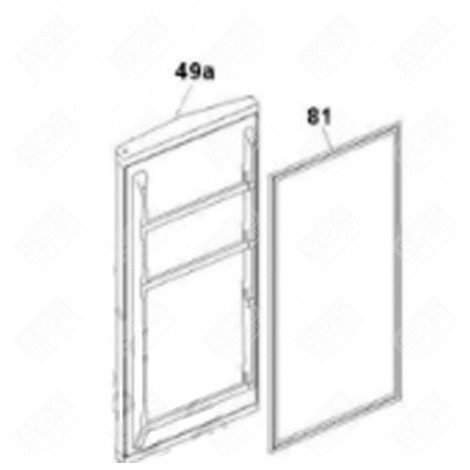 JOINT (REPÈRE 81) FRIGO, RÉFRIGÉRATEUR, CONGÉLATEUR - 49027788