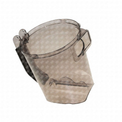 Bac réservoir à poussières