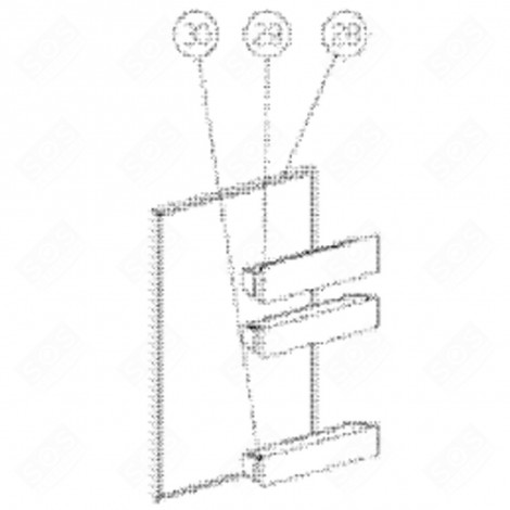 BALCONNET BOUTEILLES (REPÈRE 30) FRIGO, RÉFRIGÉRATEUR, CONGÉLATEUR - 137F13