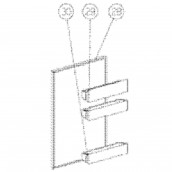 Balconnet bouteilles (repère 30)